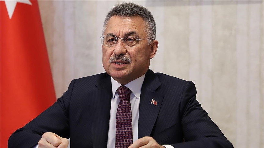 Cumhurbaşkanı Yardımcısı Oktay'dan Van'daki selden zarar görenler için geçmiş olsun mesajı
