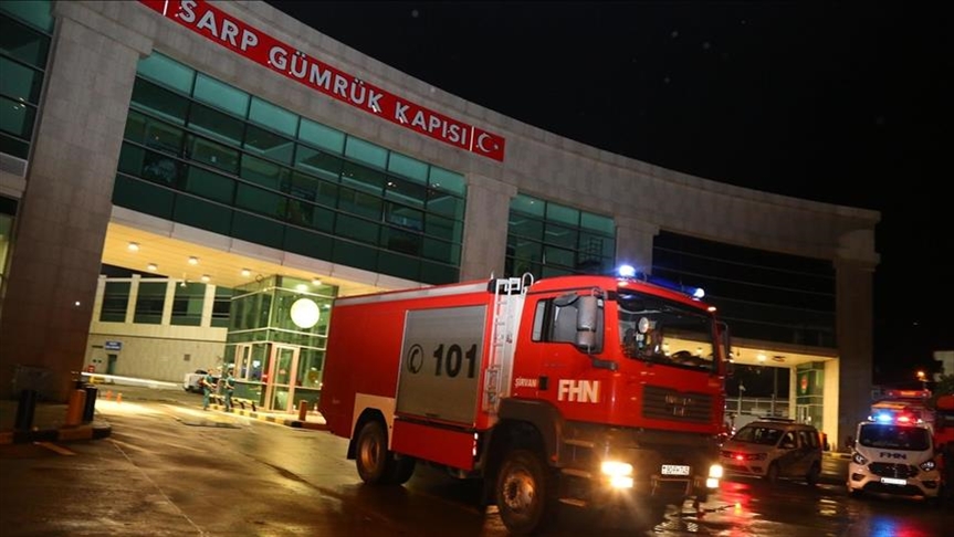 В Турцию прибыла очередная группа пожарных из Азербайджана