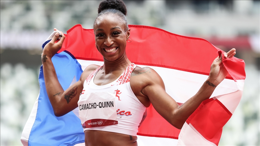 Puerto Rico's Camacho-Quinn takes Olympic gold in women's 100-meter hurdles