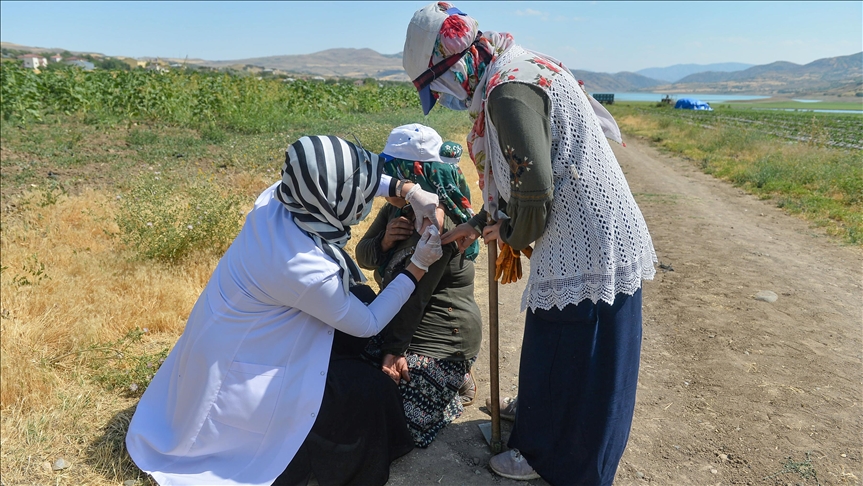Turkey has given over 74M COVID-19 vaccine shots so far