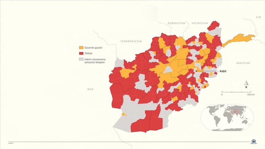 Afganistan'da Taliban'ın yayılması hız kazandı