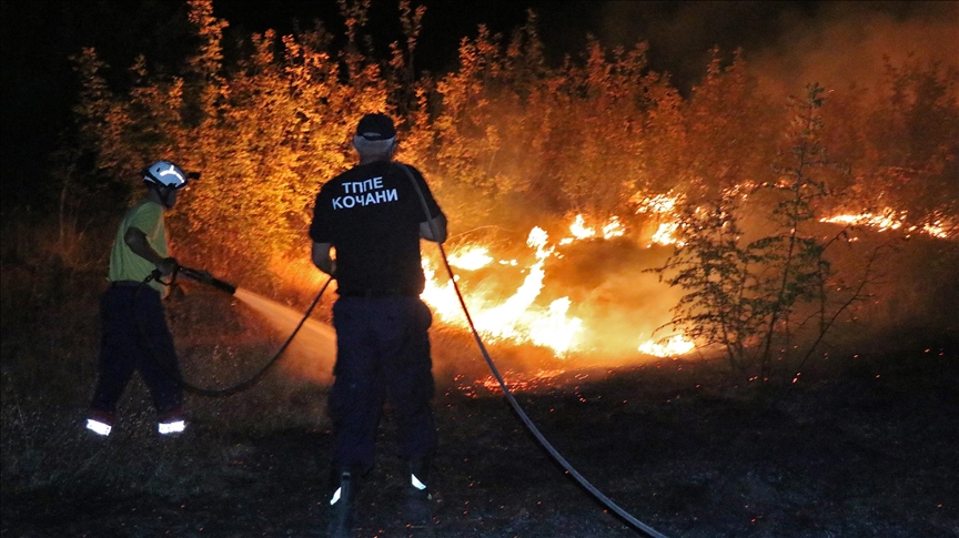 Maqedoni e Veriut, zjarri në Koçan “nën kontroll”