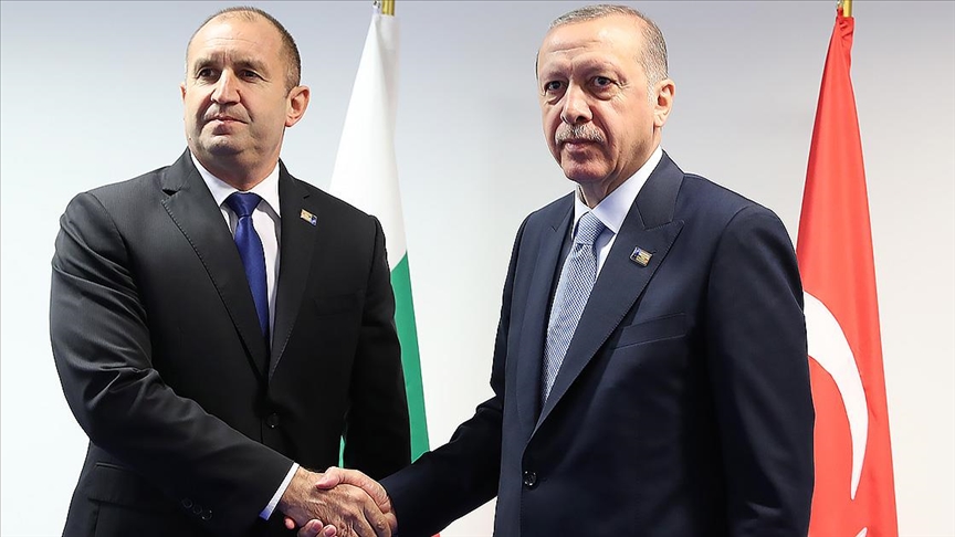 Cumhurbaşkanı Erdoğan, Bulgaristan Cumhurbaşkanı Radev'e gösterdiği dayanışma dolayısıyla teşekkür etti