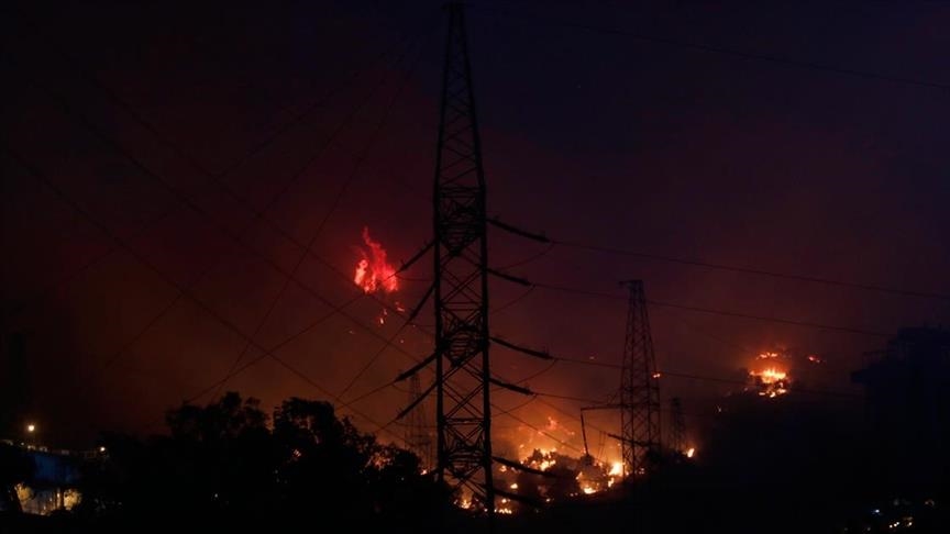 Power plant evacuated as wildfire spreads in southwestern Turkey