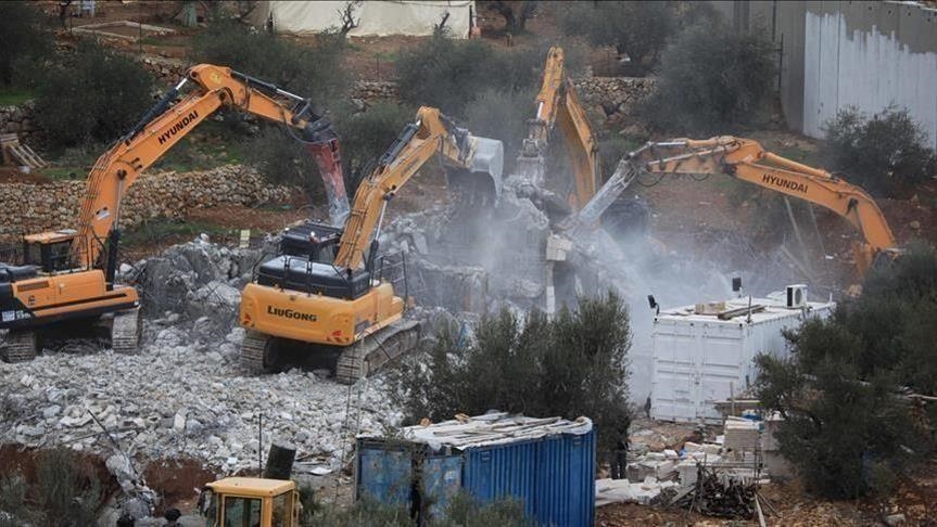 Israël démolit des installations palestiniennes dans la vallée du Jourdain