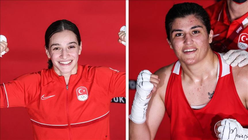 2 Turkish boxers to fight for gold medal at Tokyo Olympics