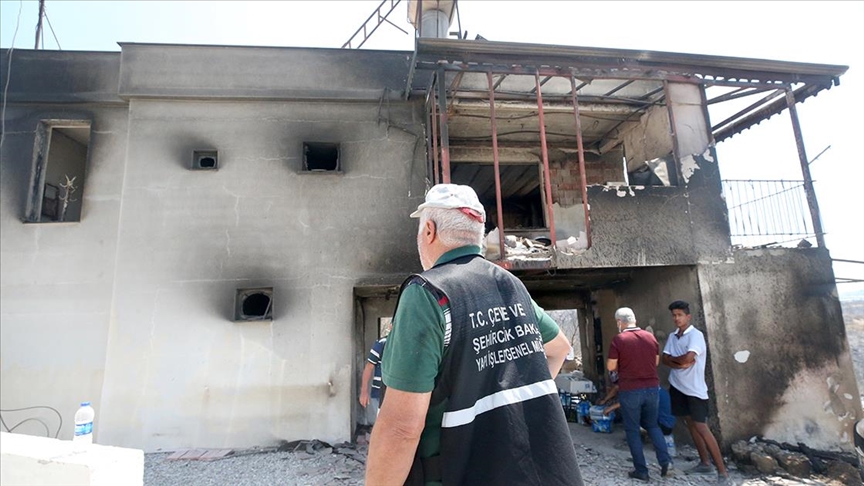 Çevre ve Şehircilik Bakanlığı Manavgat'ta hasar tespit çalışmalarını sürdürüyor