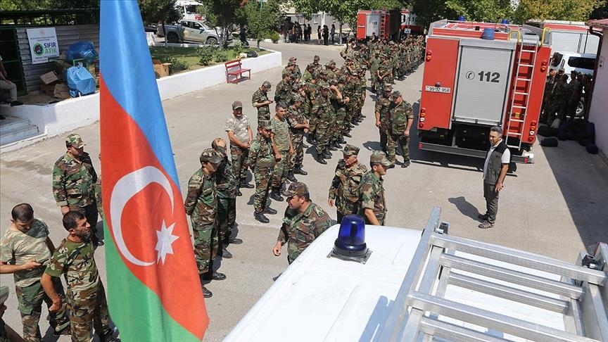 Azerbaijan sends new team to help Turkey fight wildfires