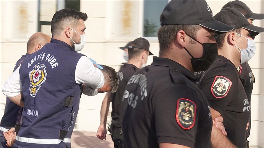 Konya'da 7 kişinin öldürülmesiyle ilgili adliyeye sevk edilen zanlı Mehmet Altun tutuklandı