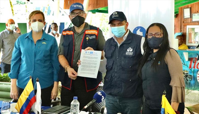 Defensores del Pueblo de Panamá, Ecuador, Costa Rica y Colombia acuerdan acciones conjuntas para proteger migrantes