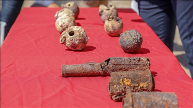 Hundreds of World War I era hand grenades found in Turkey