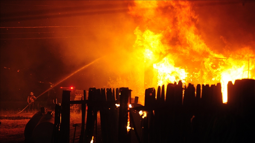 Greenville ‘lost’ as California wildfires burn down historic town