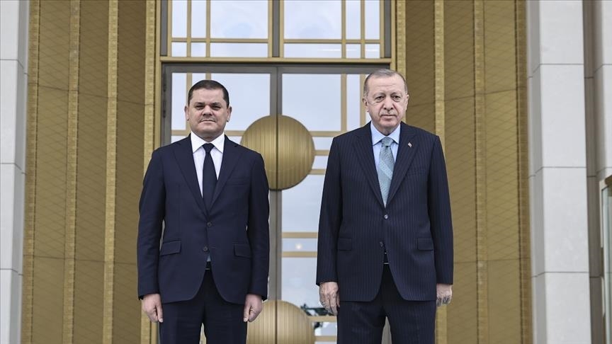 Turkish President Erdogan receives Libyan premier in Istanbul