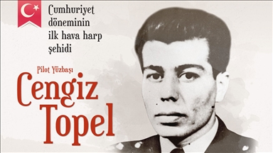 Cumhuriyet döneminin ilk hava harp şehidi: Pilot Yüzbaşı Cengiz Topel