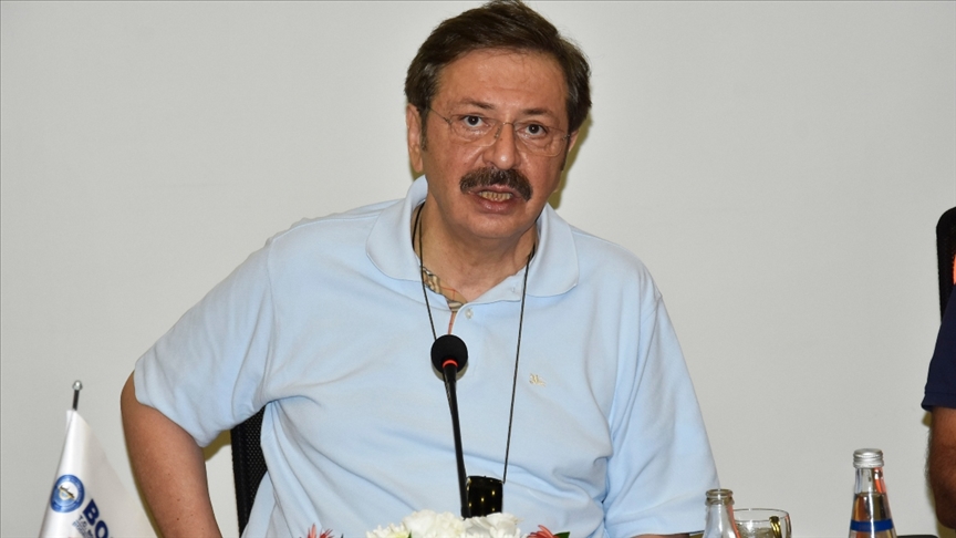 TOBB Başkanı Hisarcıklıoğlu: Devlet tüm imkanlarıyla orman yangınlarından etkilenenlerin yanında