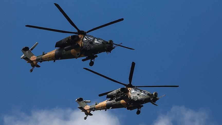 Pençe Kaplan bölgesindeki 13 PKK'lı teröristi İHA'lar buldu, ATAK'lar vurdu