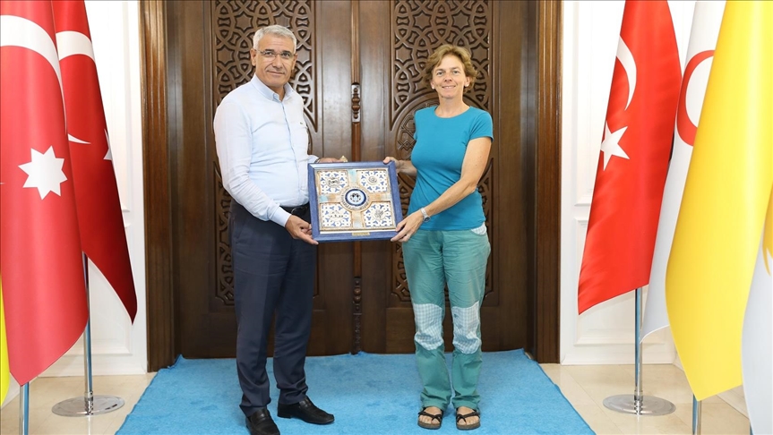 UNESCO Dünya Kültür Mirası Kalıcı Listesi'ne giren Arslantepe Höyüğü'nün kazı heyeti başkanı Malatya'da