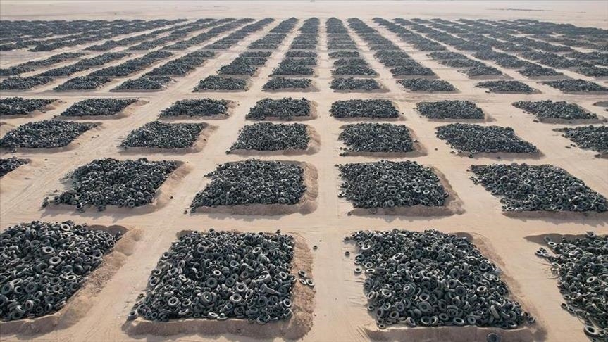 Kuwait struggling to get rid of world’s biggest tire graveyard