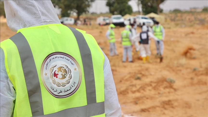Libyan authorities exhume 9 bodies from new mass grave in Tarhuna