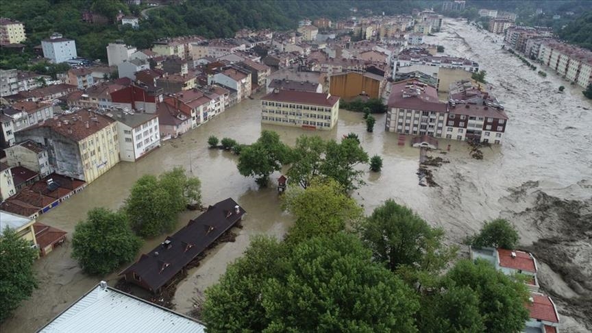 Floods in Turkey’s Black Sea region have claimed 17 lives: President Erdogan