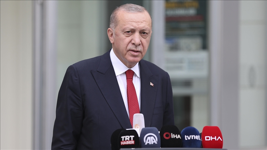 Erdogan asegura que autoridades de Turquía trabajan para entablar conversaciones con los talibanes