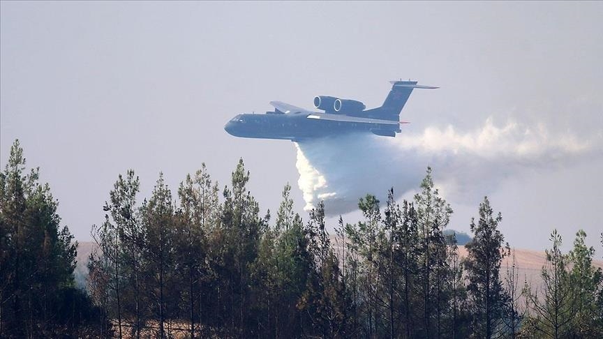 На юге Турции разбился пожарный самолет «Бериев-200»