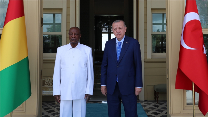 Turski predsjednik Erdogan primio predsjednika Gvineje Condea