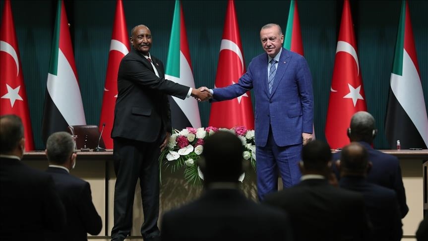 Sudan says Burhan’s visit to Turkey to expand cooperation