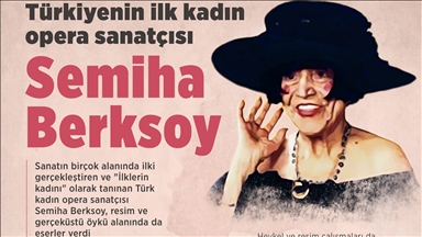 Türk operasının gelişimine katkıda bulunan Semiha Berksoy