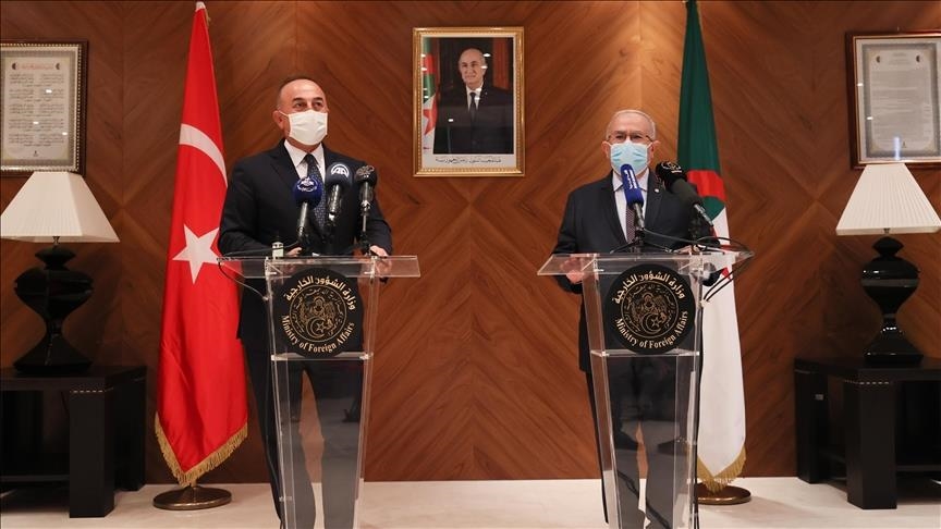Turkey, Algeria share similar views on Libya, Tunisia, Palestine