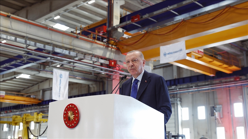 الرئيس أردوغان يفتتح 26 مصنعا بأنقرة