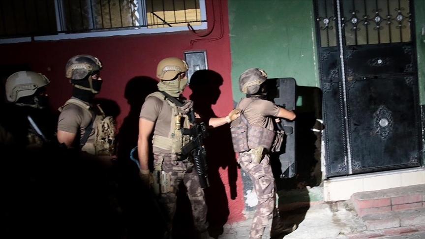 Adana'da terör örgütü DEAŞ'a operasyon: 7 adrese baskın düzenlendi