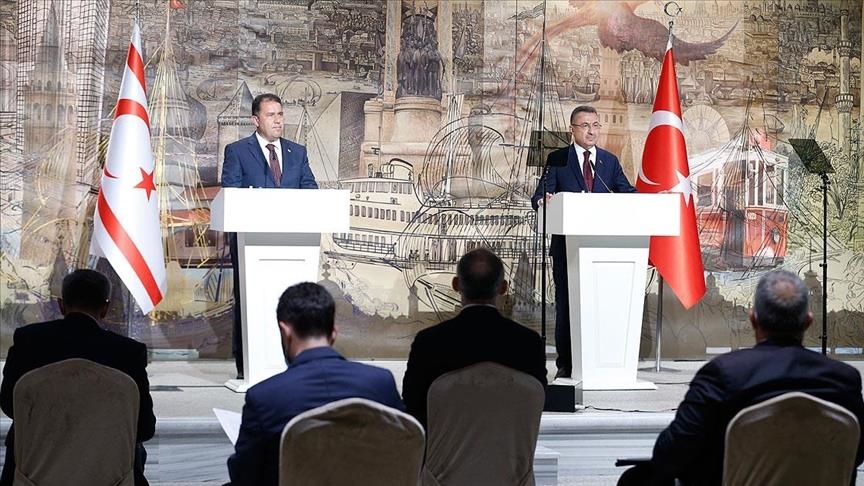 2 equal, sovereign, independent states exist on Cyprus: Turkey