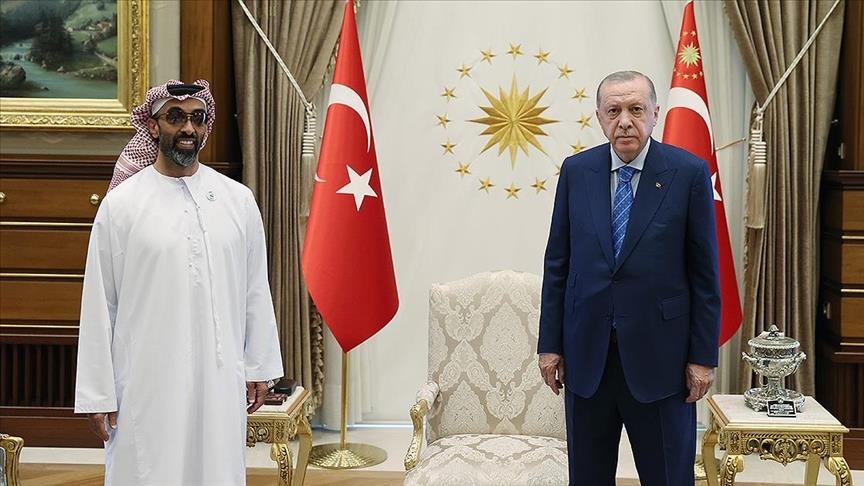 Turkish president receives UAE’s national security adviser