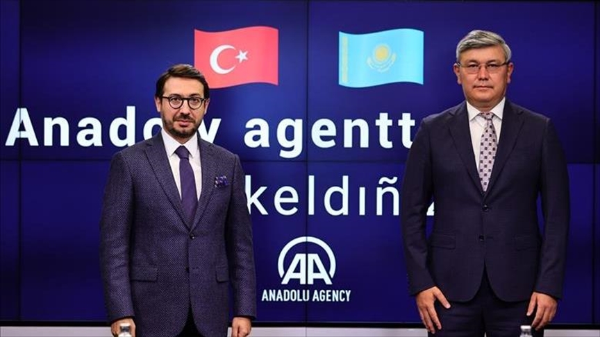 Посол Казахстана в Анкаре посетил офис агентства «Анадолу»