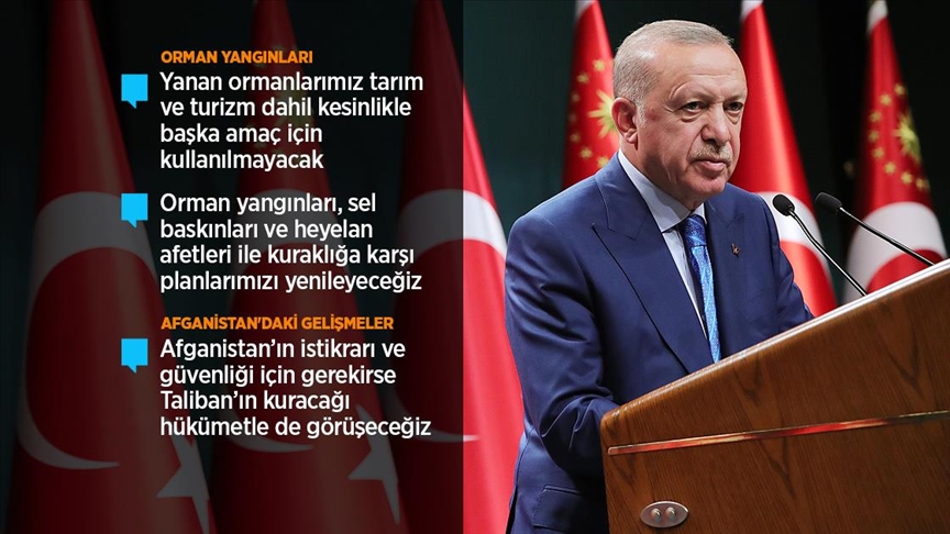 Cumhurbaşkanı Erdoğan: Aşı olmamış öğretmen ve personelin haftada en az 2 defa PCR testi yaptırmasını isteyeceğiz