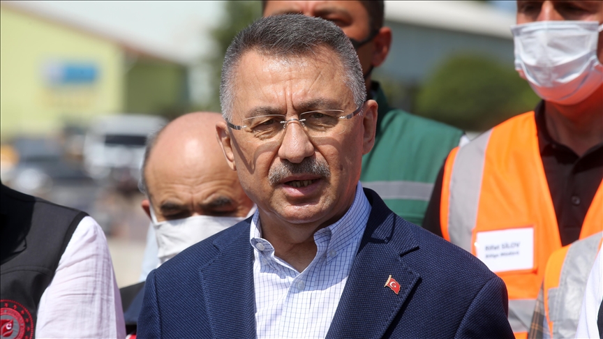 Cumhurbaşkanı Yardımcısı Oktay: Kastamonu'da su, beslenme ve barınmada sıkıntının olmadığını görüyoruz