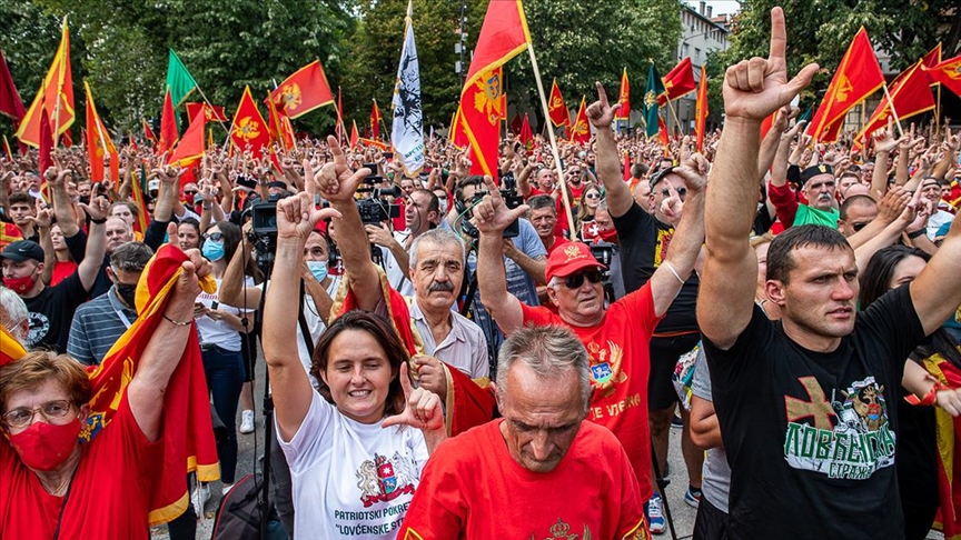 Crna Gora: Na Cetinju održan protest zbog najavljenog ustoličenja mitropolita Joanikija
