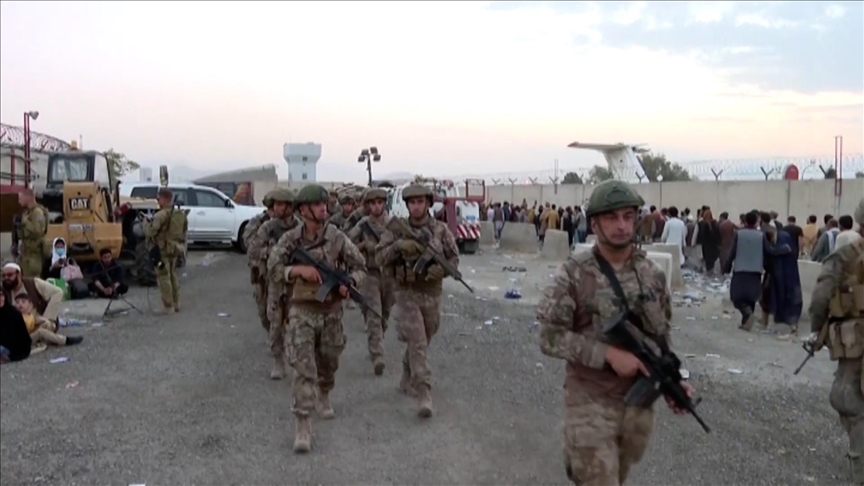 'We're proud of it': Turkish, Azerbaijani soldiers stand shoulder-to-shoulder in Kabul