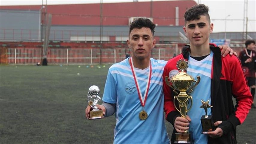 Israeli bullet ends Palestinian teen's football dreams