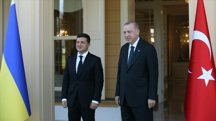 Turkish, Ukrainian presidents discuss bilateral relations, regional issues