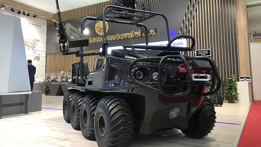 8x8 Algan: «плавающий» внедорожник-амфибия турецкого производства
