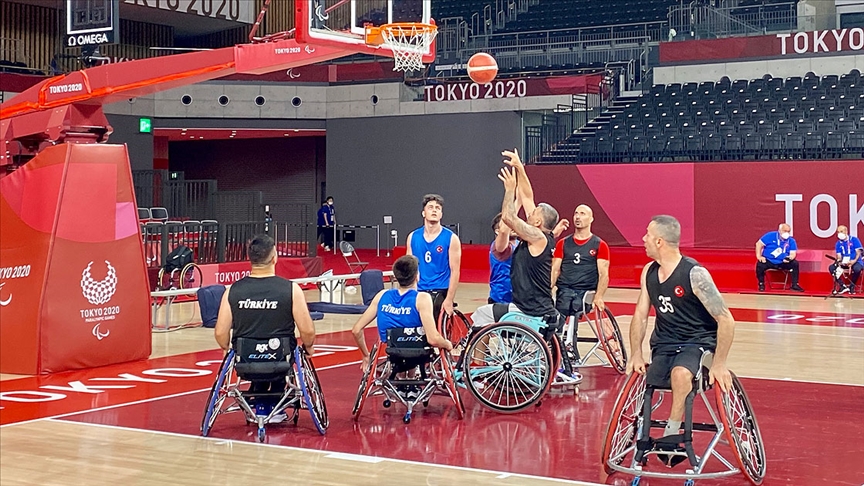 Tekerlekli Sandalye Basketbol Takımının hedefi Tokyo 2020den Türkiyeye madalyayla dönmek
