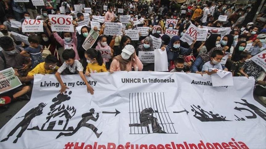 Pengungsi Afghanistan yang gelar demo temui perwakilan UNHCR