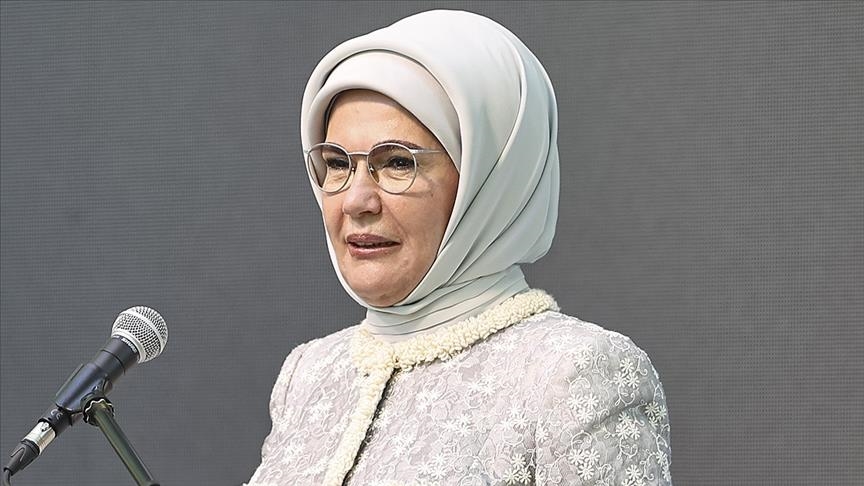 Environmental crisis requires intl cooperation: Turkish first lady
