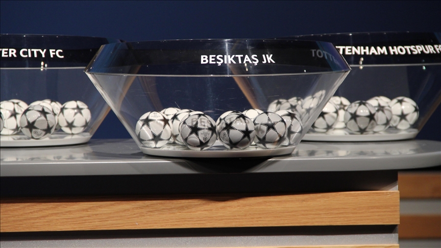 UEFA Şampiyonlar Ligi’nde Beşiktaş’ın rakipleri belli oldu