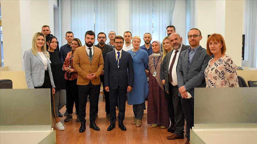 AA Genel Müdürü Karagöz, AAnın Saraybosna ofisini ziyaret etti
