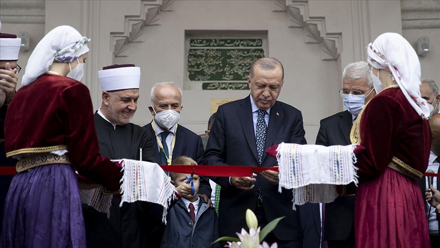 Erdogan otvorio Baščaršijsku džamiju u Sarajevu: Džamije su simbol zajedništva svih ljudi