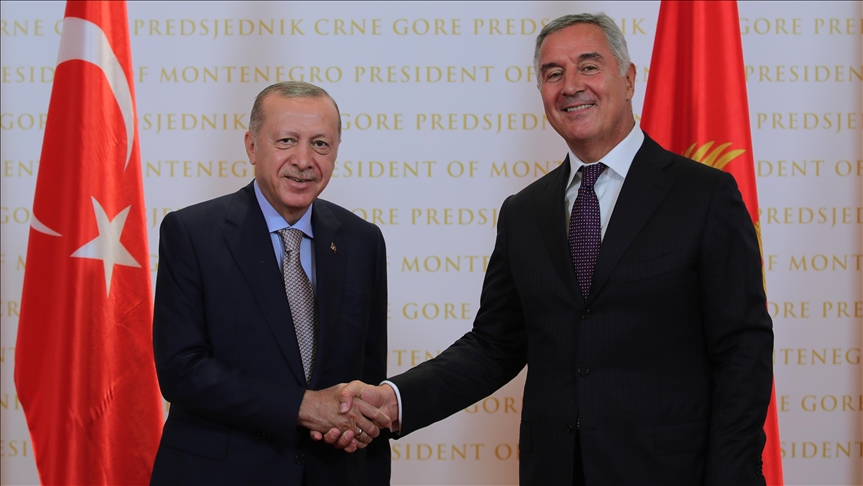 Turkey, Montenegro target $250M trade volume: President Erdogan