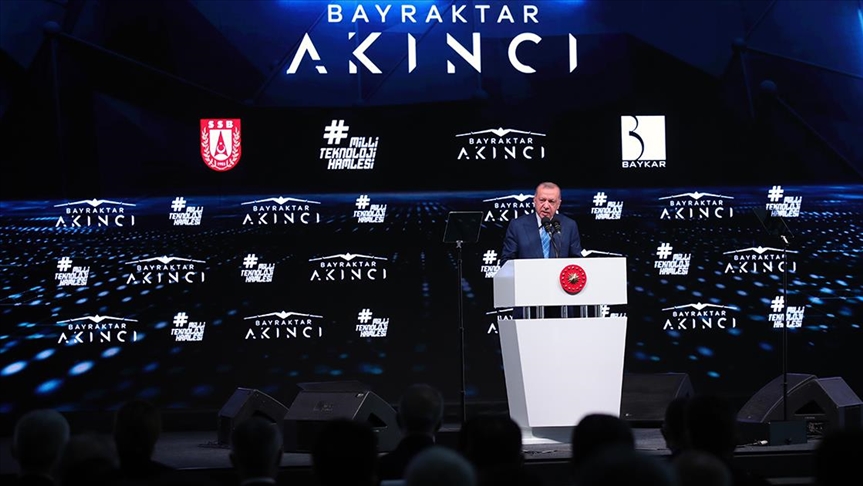 Cumhurbaşkanı Erdoğan: Akıncı TİHA ile Türkiye bu teknolojide dünyanın en ileri 3 ülkesinden biri olmuştur